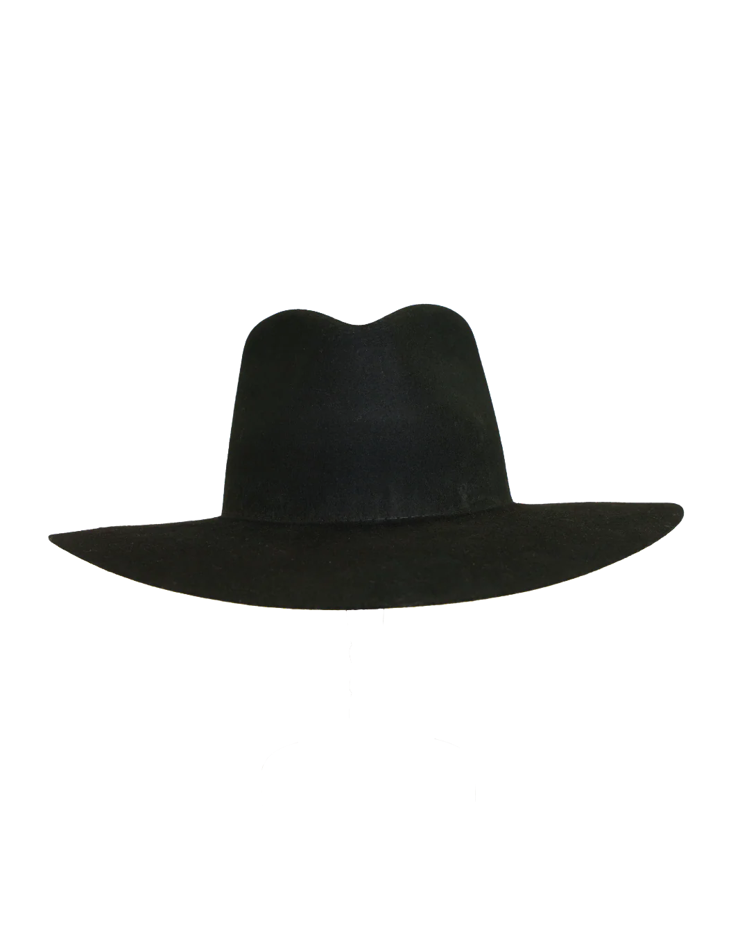 Teardrop Fedora in Black