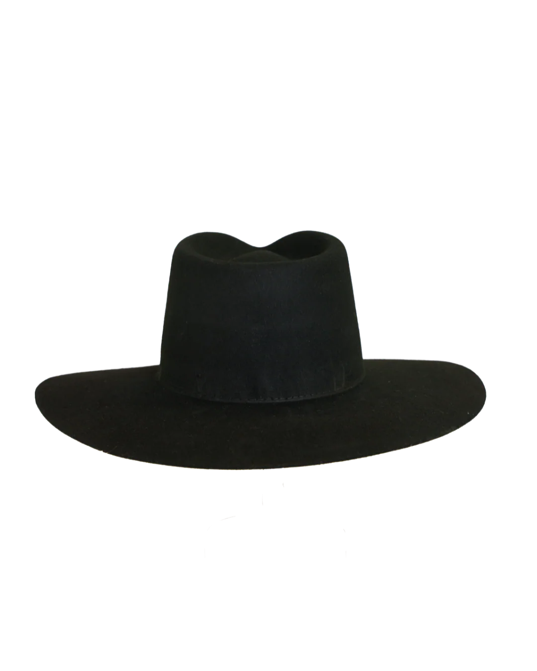 Teardrop Fedora in Black