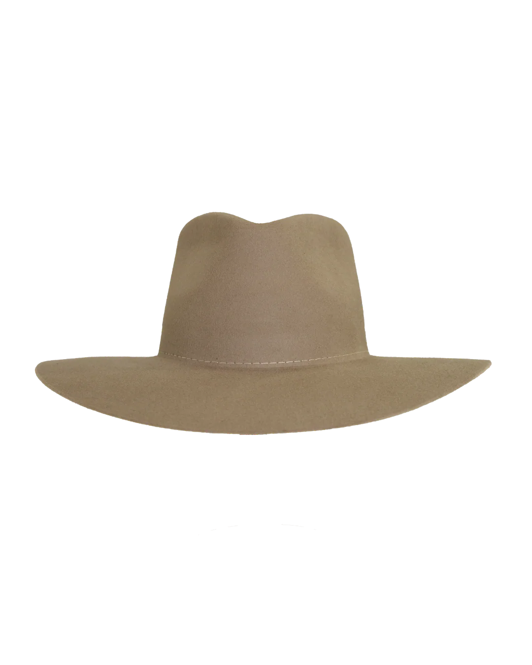 Teardrop Fedora in Mushroom