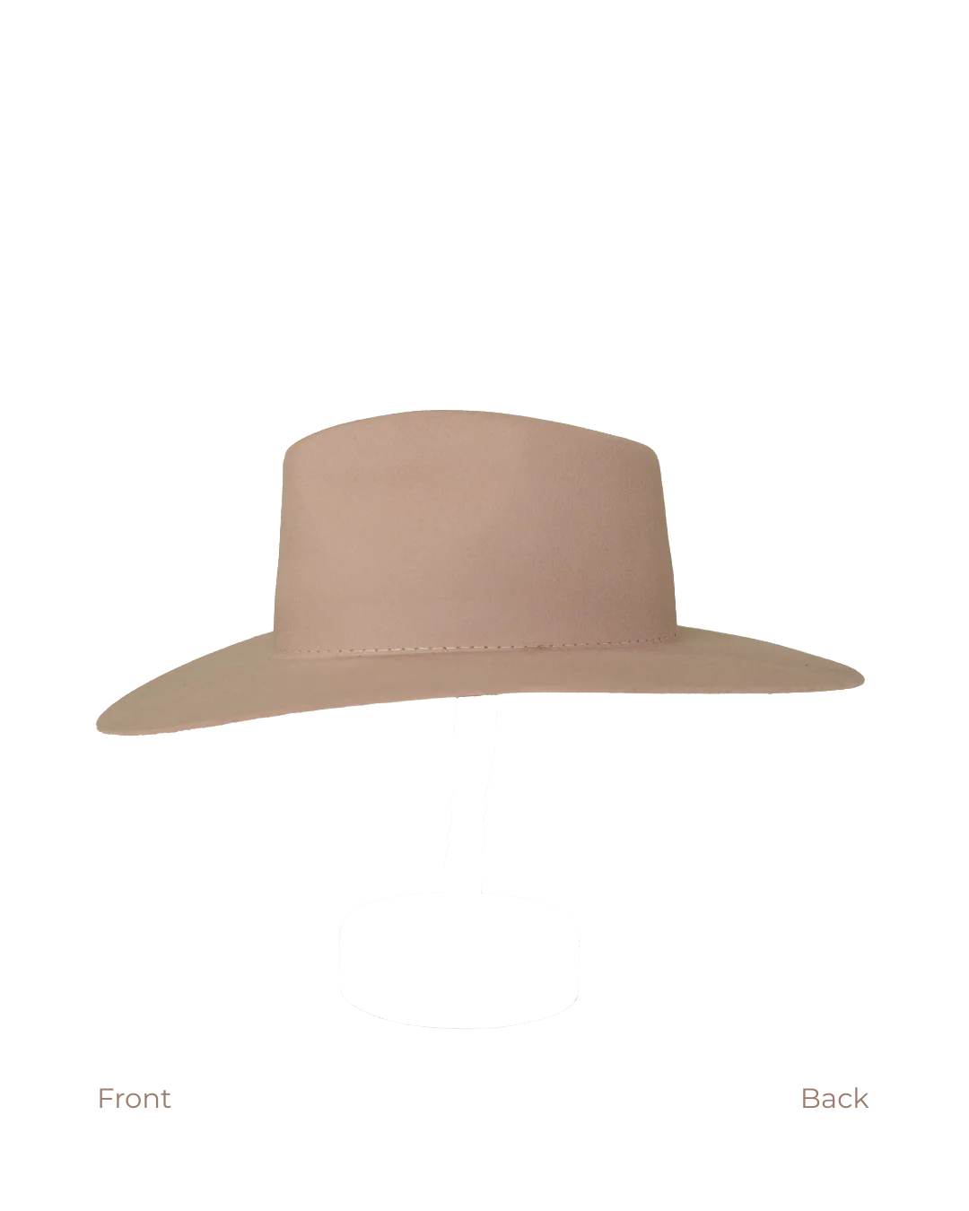 Teardrop Fedora in Silverbelly